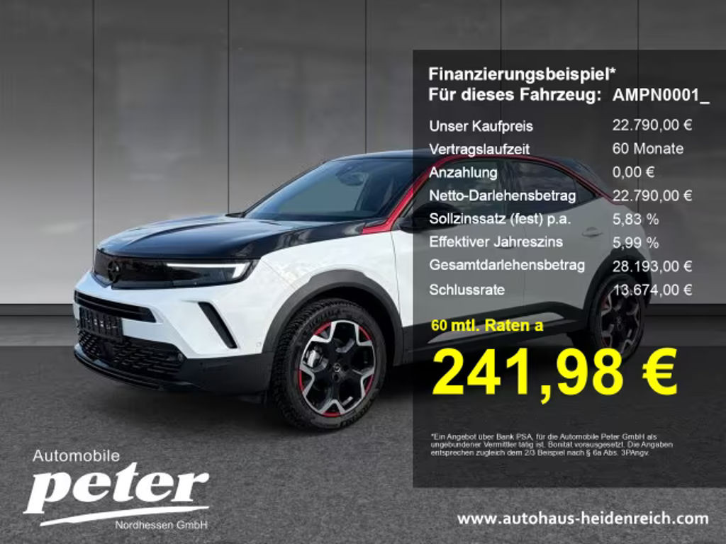 Opel Mokka Grand Sport 1.2 Turbo Turbo GS-Line