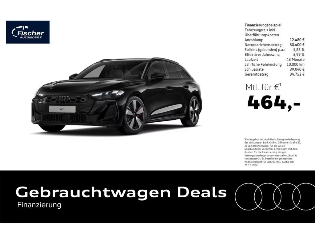 Audi A5 Avant Quattro S-Line Hybride