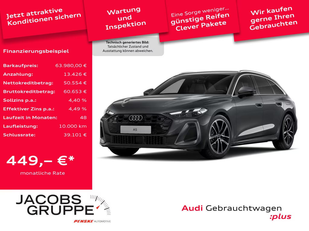 Audi A5 Avant Quattro S-Line Hybride 2.0 TFSI