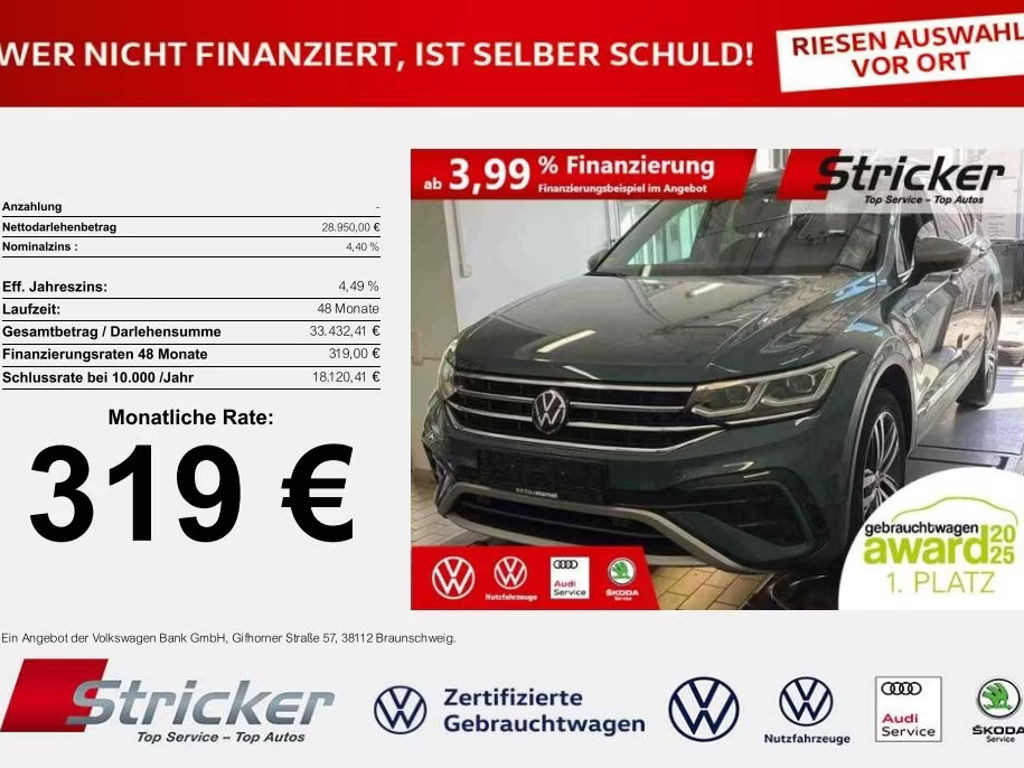 Volkswagen Tiguan DSG Allspace 2.0 TSI Elegance Elegance