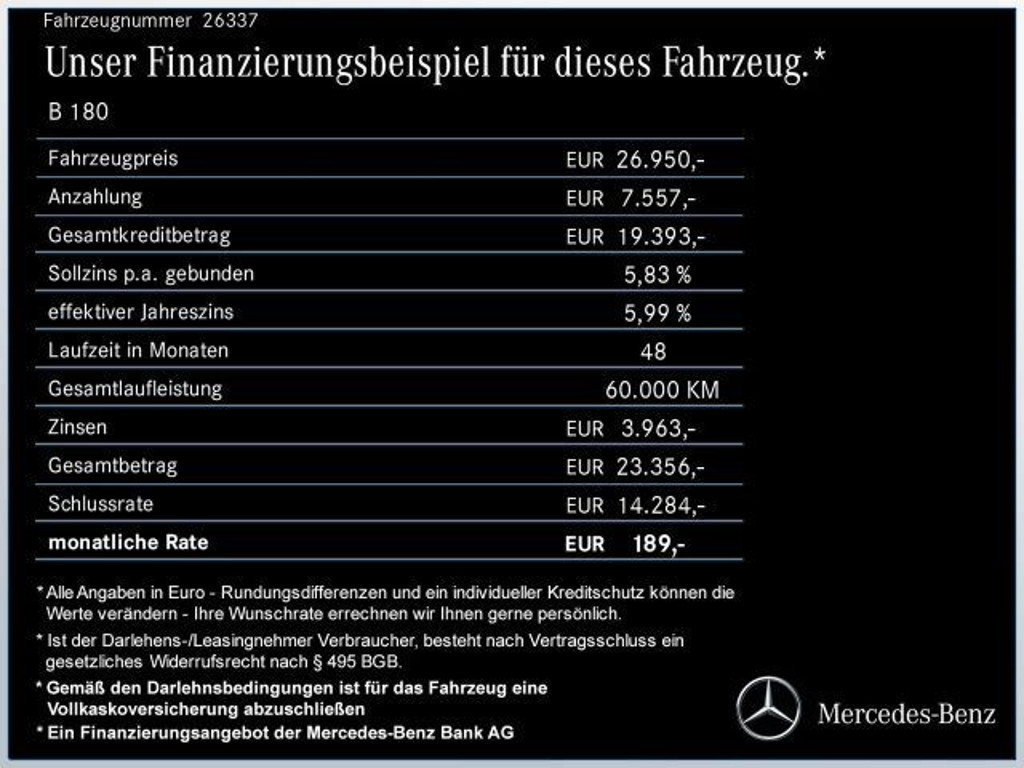 Mercedes-Benz B-Klasse