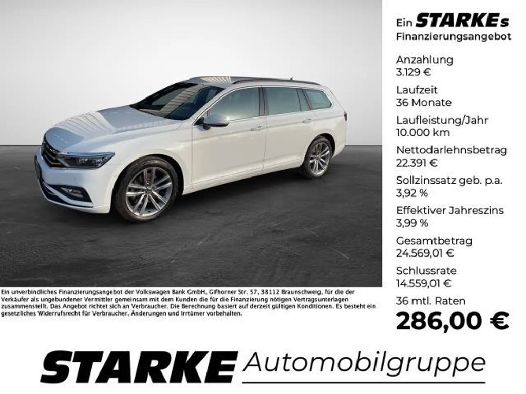 Volkswagen Passat Business DSG Variant 2.0 TDI