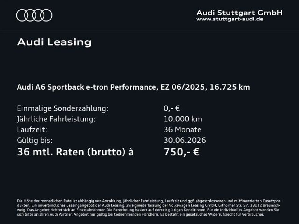 Audi A6 e-tron