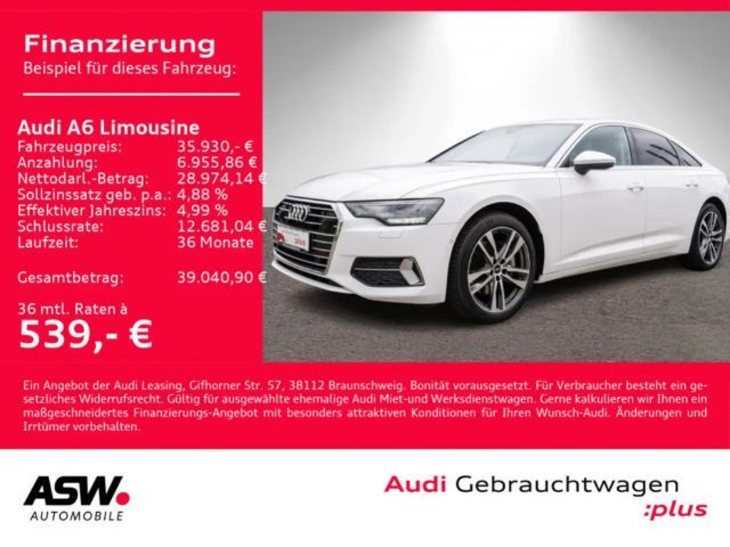 Audi A6 Sedan Sport 45 TDI