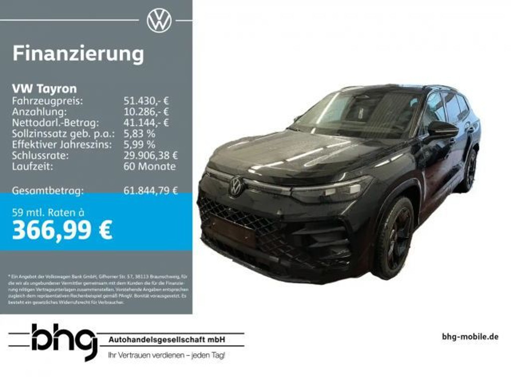 Volkswagen Tayron 4Motion DSG R-Line 2.0 TDI