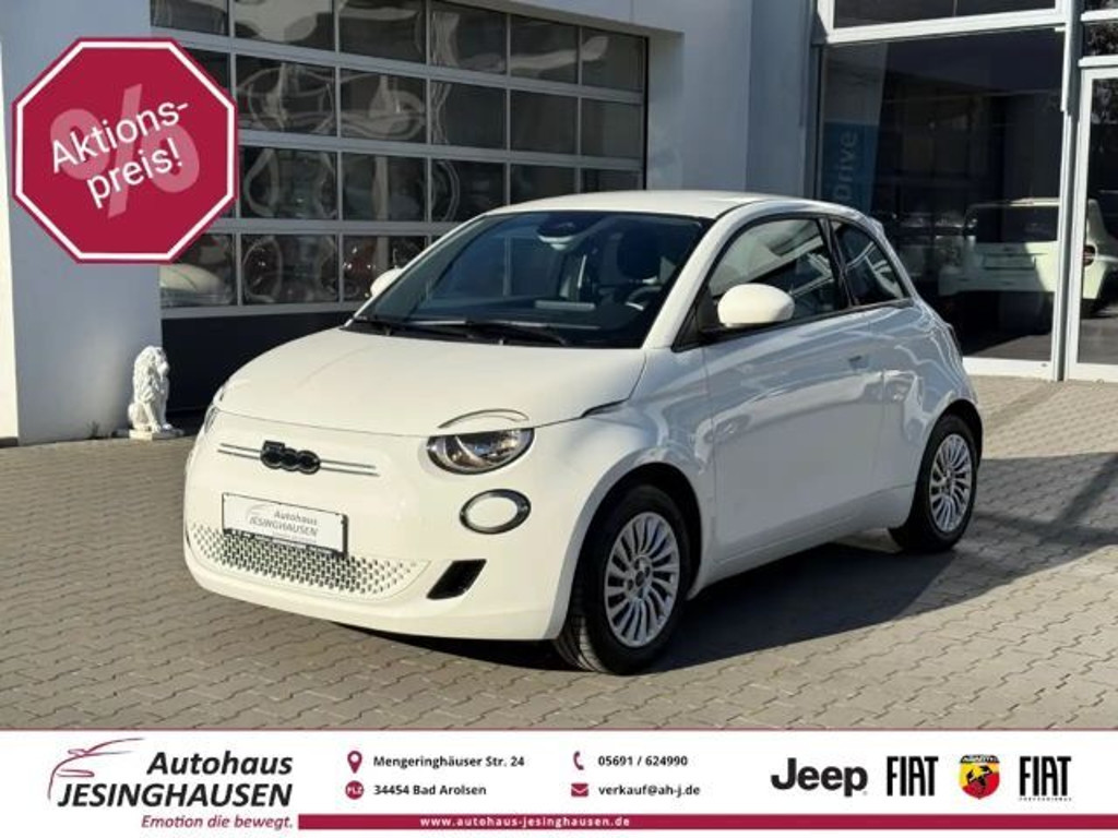Fiat 500e +Klimaaut.+Tempomat+Spurhalte.+Schildererkennung