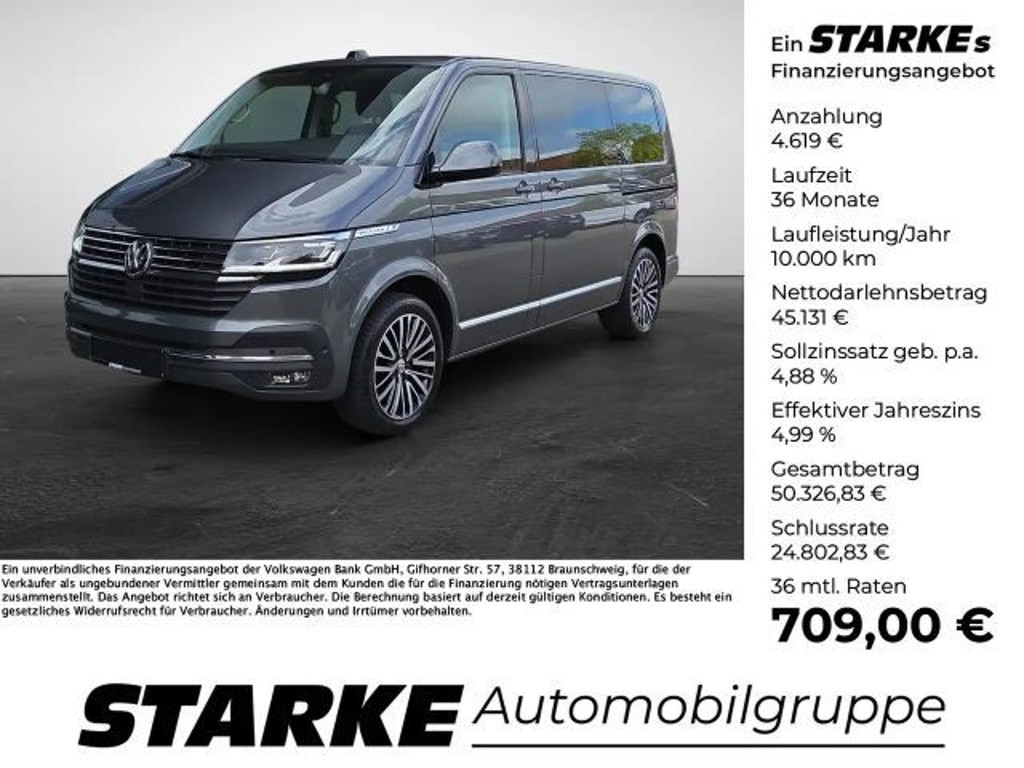 Volkswagen Multivan DSG Highline 2.0 TDI T6