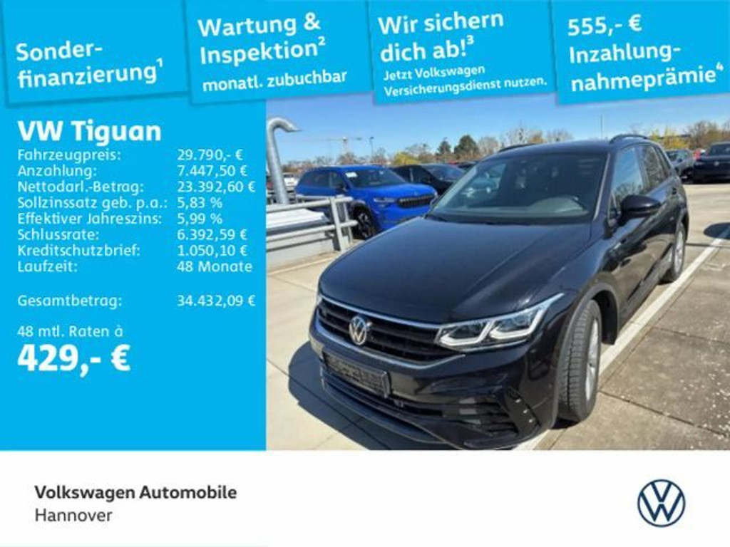 Volkswagen Tiguan DSG R-Line 2.0 TDI