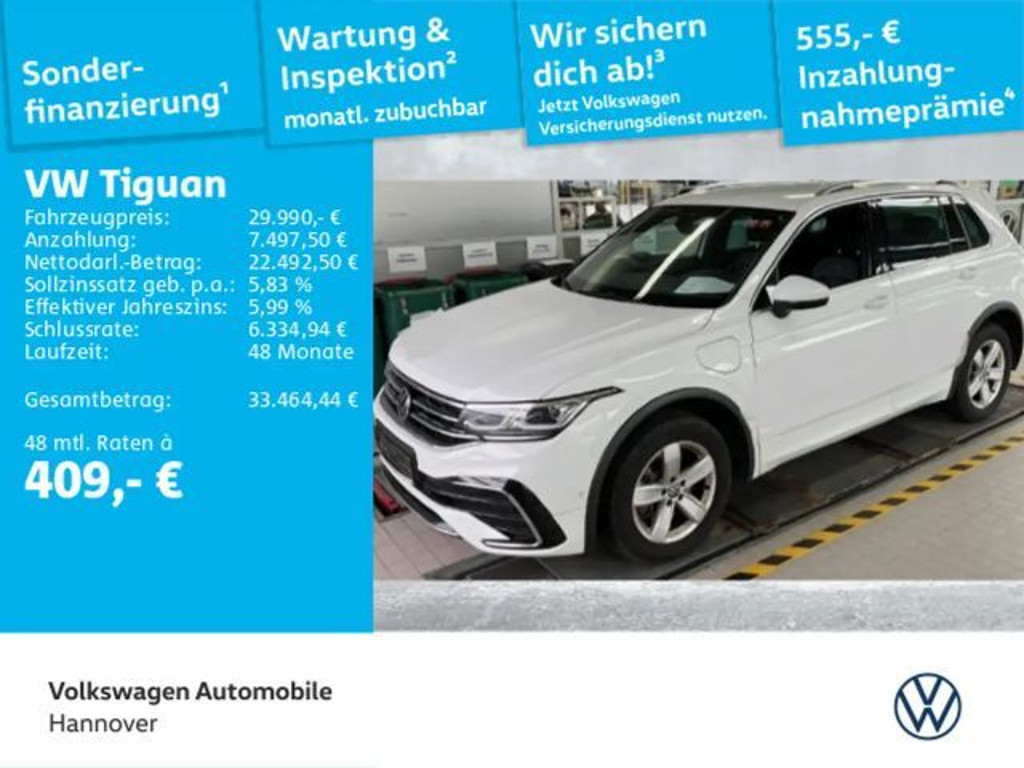 Volkswagen Tiguan DSG R-Line eHybrid 1.4 TSI
