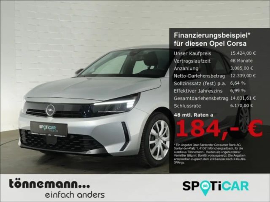 Opel Corsa F FACELIFT+LED LICHT+RÜCKFAHRKAMERA+SITZ-/LENKRADH