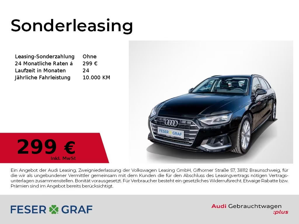 Audi A4 Avant S-Tronic 40 TDI