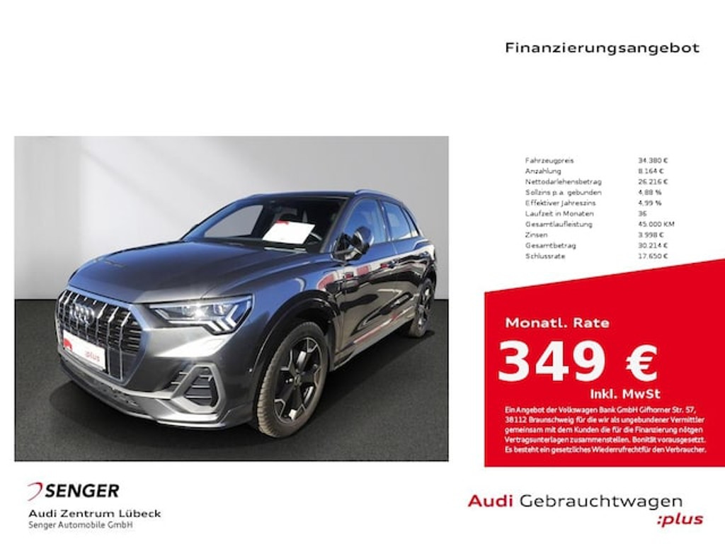 Audi Q3 S-Line S-Tronic Hybride 45 TFSI