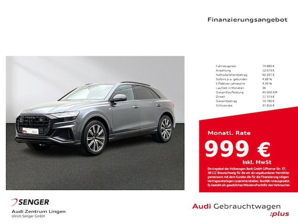 Audi Q8 Quattro Competition 50 TDI
