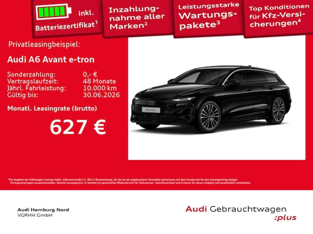 Audi A6 e-tron Avant Performance