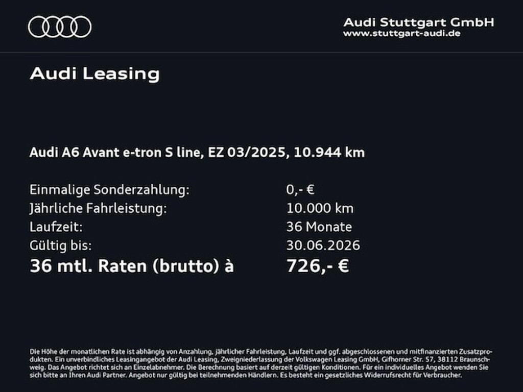 Audi A6 e-tron