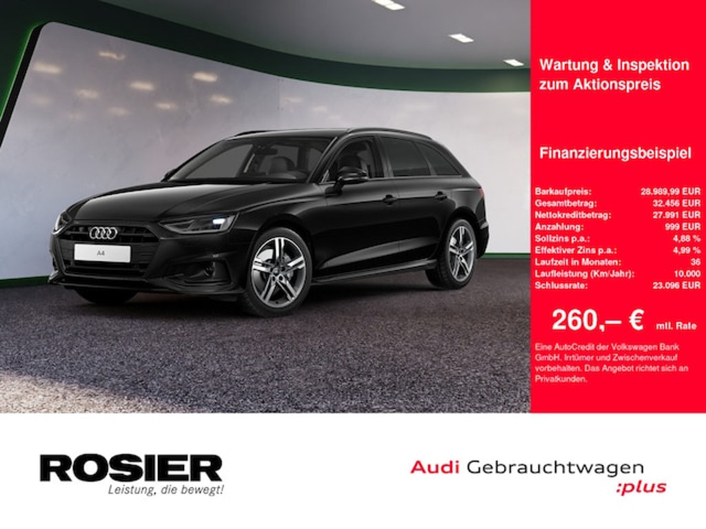 Audi A4 Avant S-Tronic 40 TDI