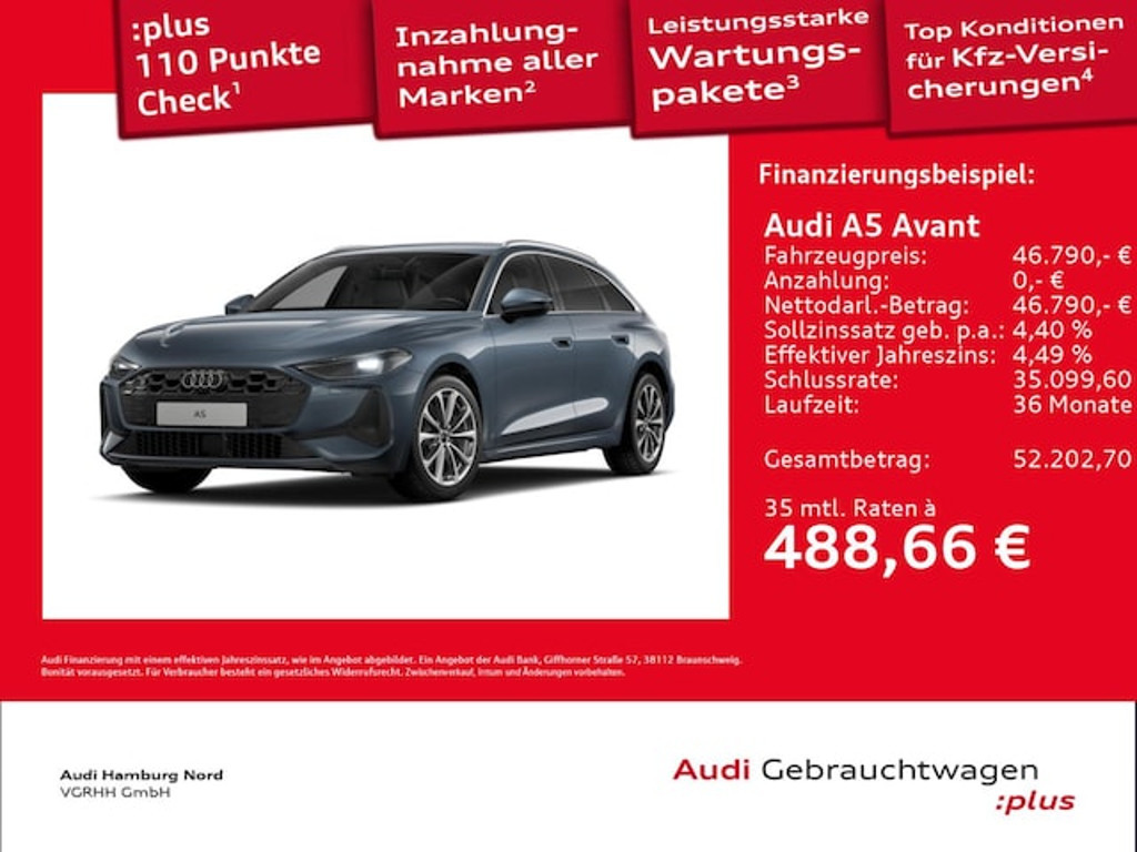 Audi A5 Avant Quattro S-Tronic