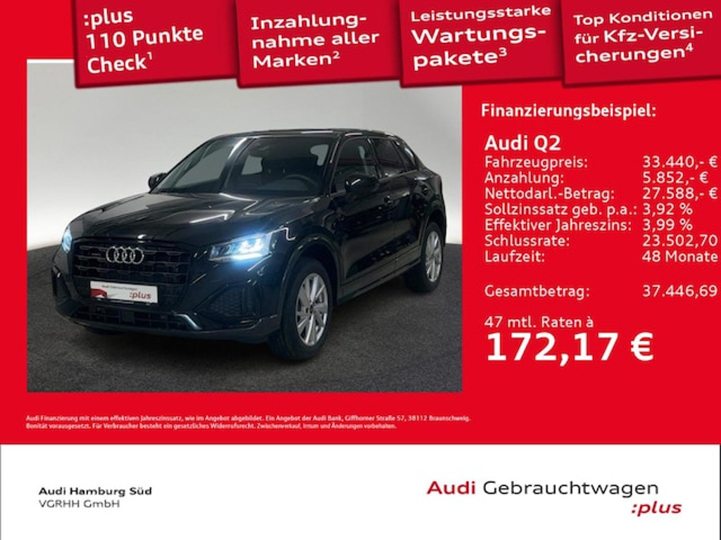 Audi Q2 Quattro S-Tronic 40 TFSI