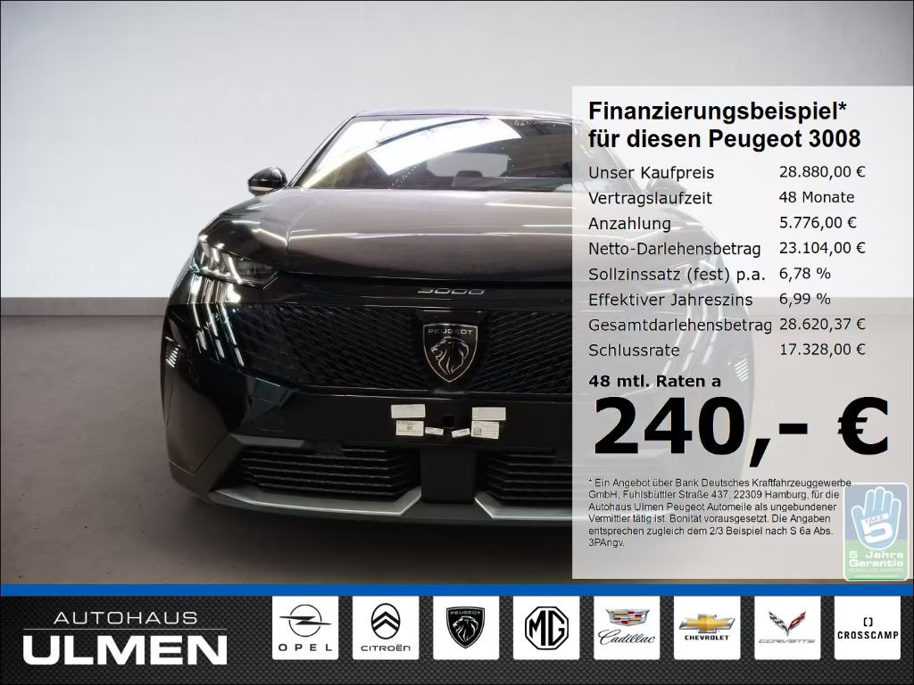 Peugeot 3008 GT-Line Hybrid