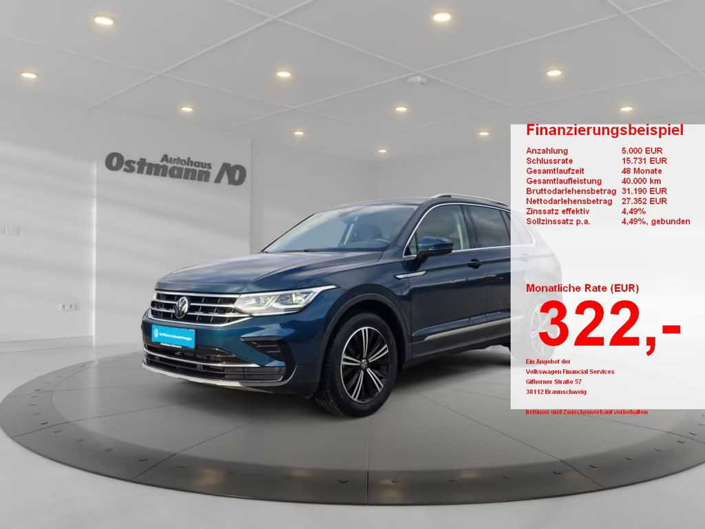 Volkswagen Tiguan 1.5 TSI BMT Elegance Elegance