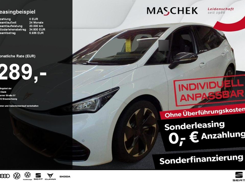 Cupra Born Sonderleasing ohne zzgl Kosten! Navi HUD