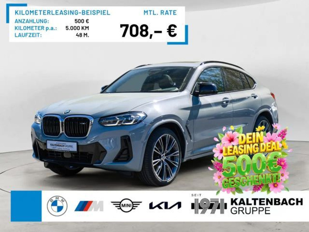 BMW X4 X4 M 40d xDrive PANO AHK HUD 360° LASER LED