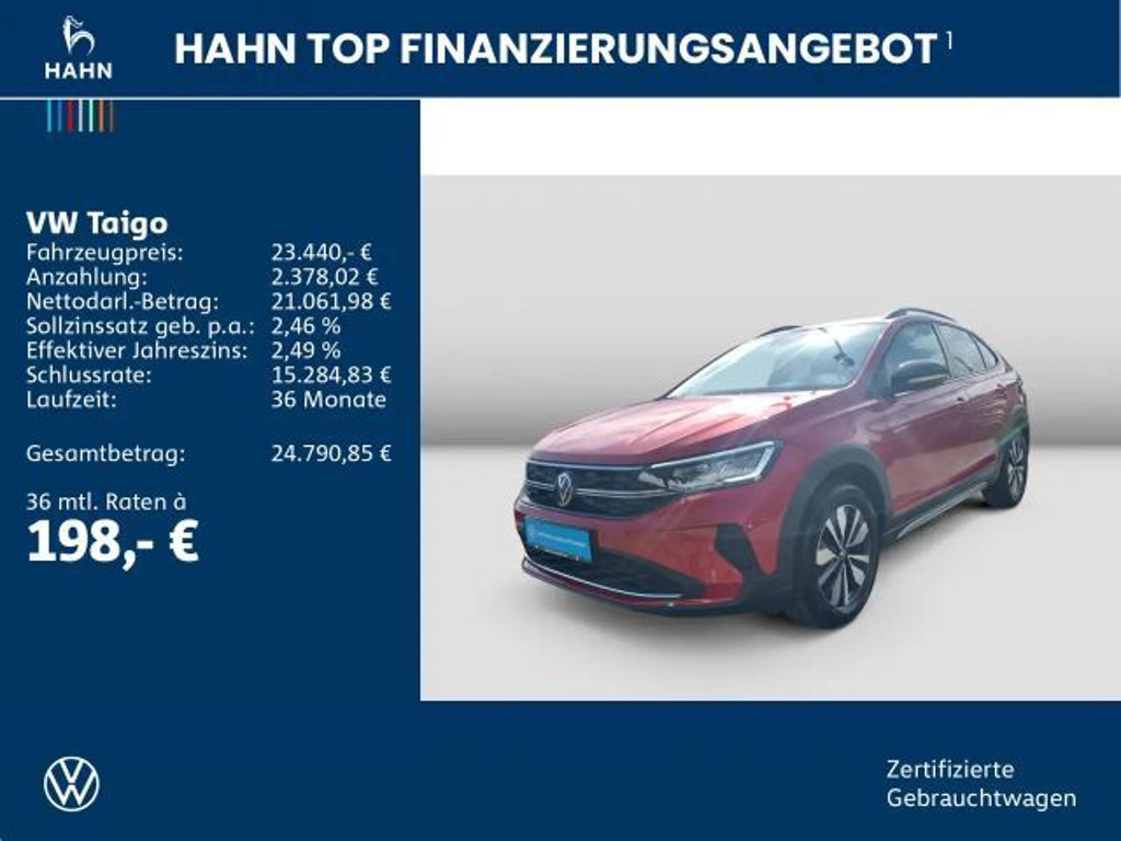 Volkswagen Taigo DSG 1.0 TSI