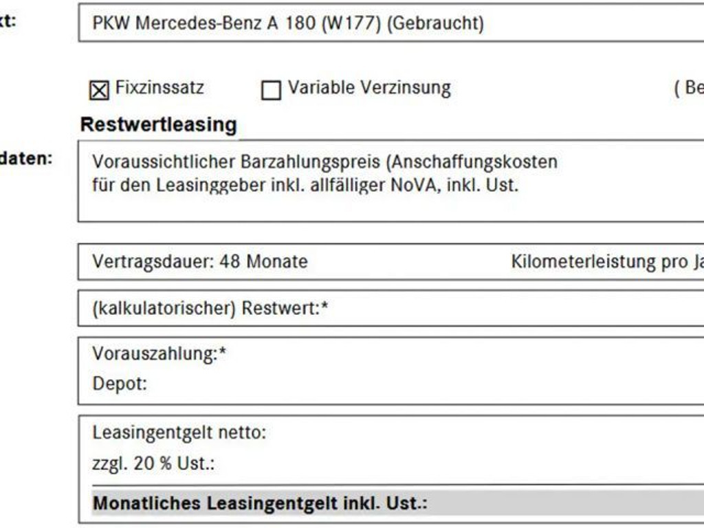 Mercedes-Benz A-Klasse