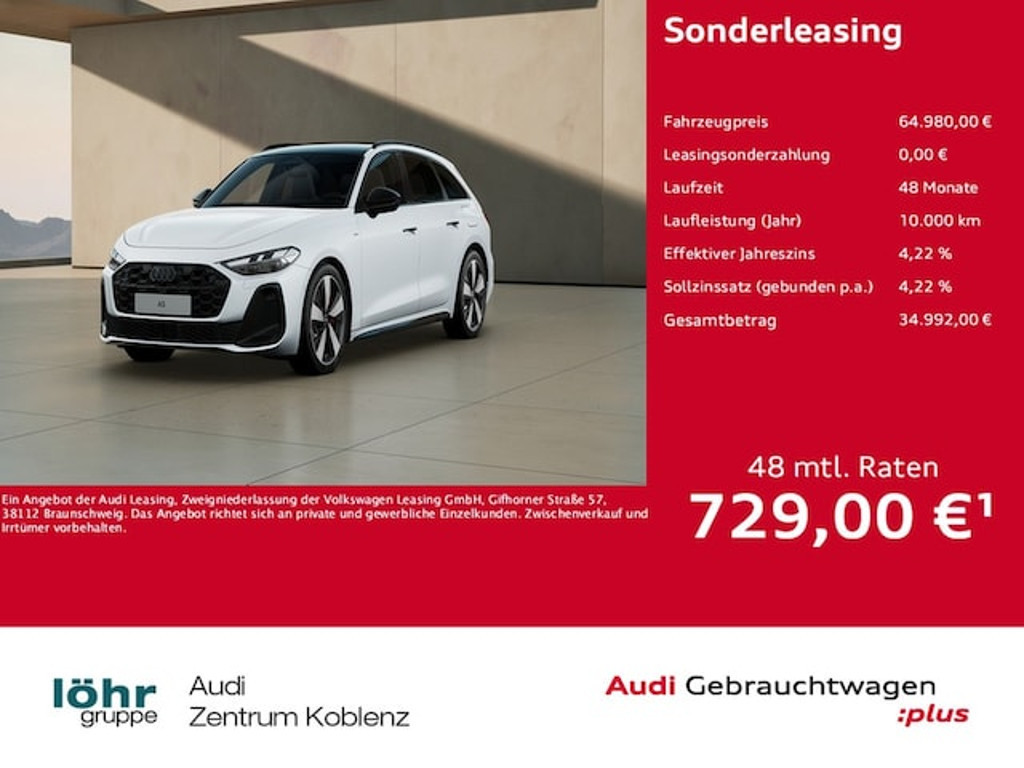 Audi A5 Avant Quattro S-Tronic Hybride
