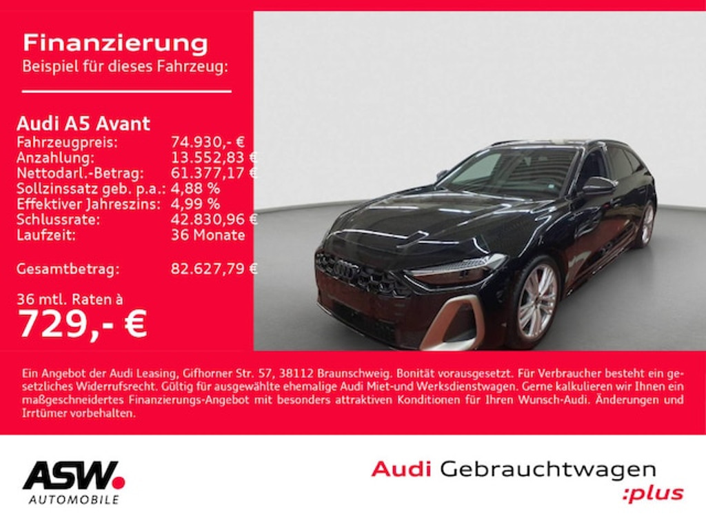 Audi A5 Avant Quattro S-Tronic Hybride
