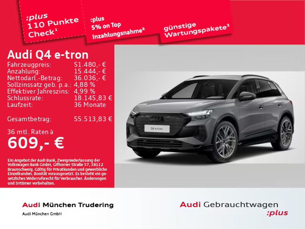 Audi Q4 e-tron 45 210 kW