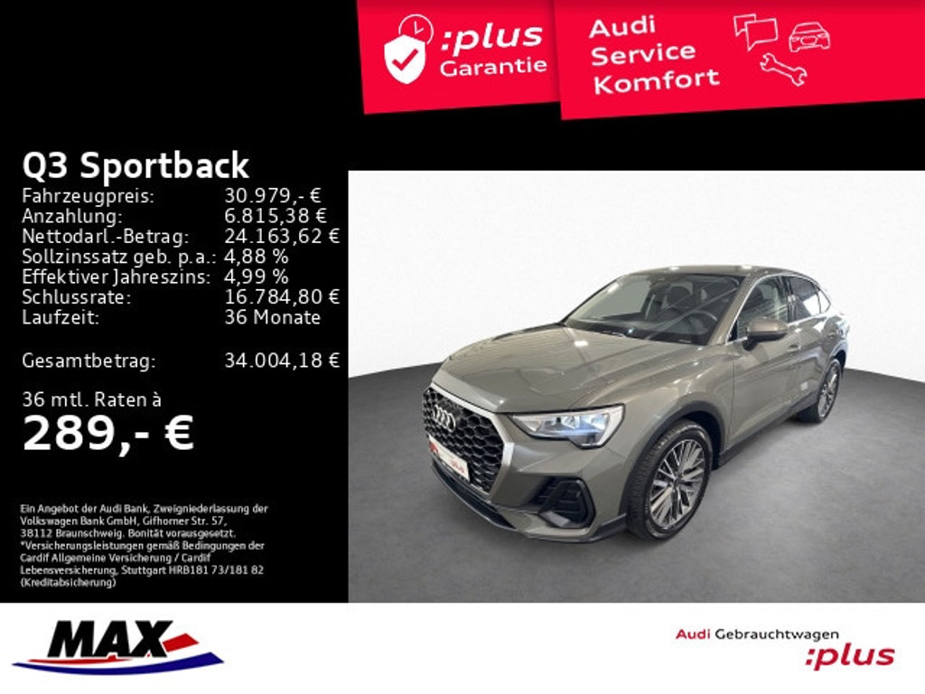 Audi Q3 Sportback S-Tronic 35 TFSI