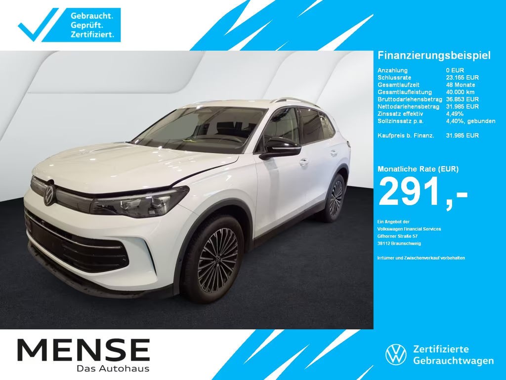 Volkswagen Tiguan DSG Life 1.5 eTSI