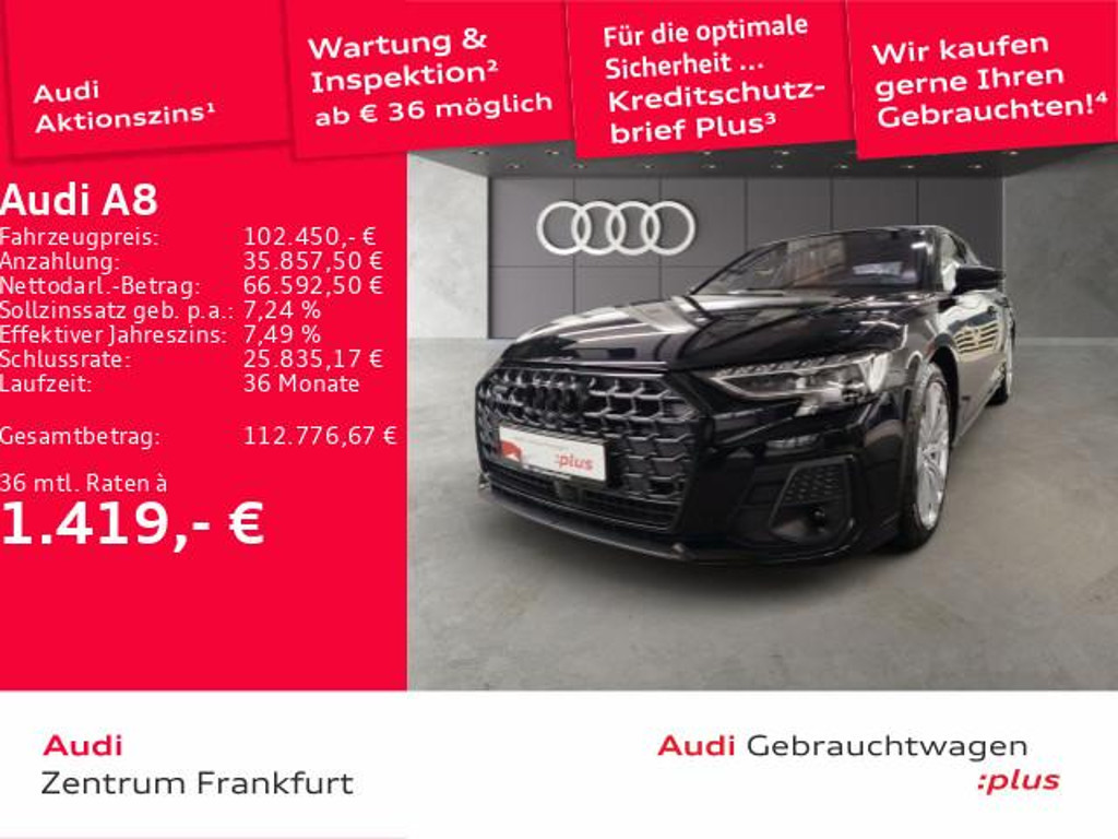 Audi A8 Quattro Lang 50 TDI