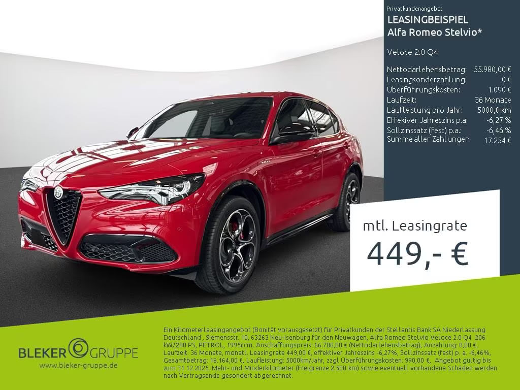 Alfa Romeo Stelvio Veloce Q4