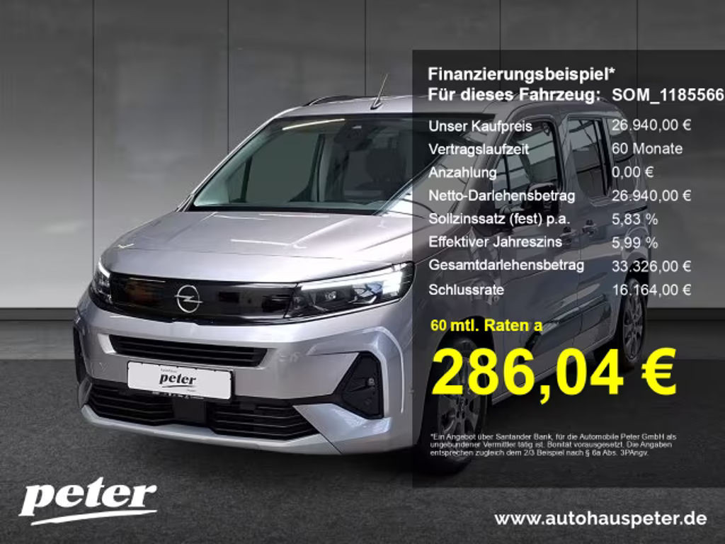 Opel Combo Grand Sport 1.5 CDTI Life GS-Line