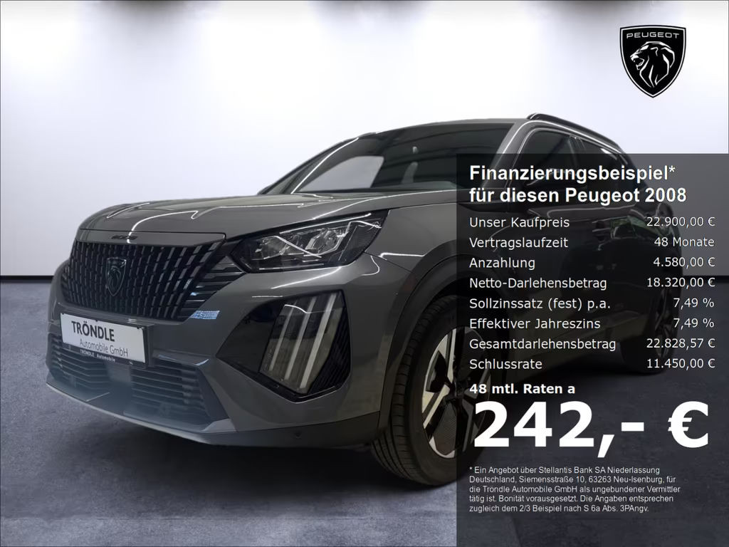 Peugeot 2008 Allure Pack PureTech