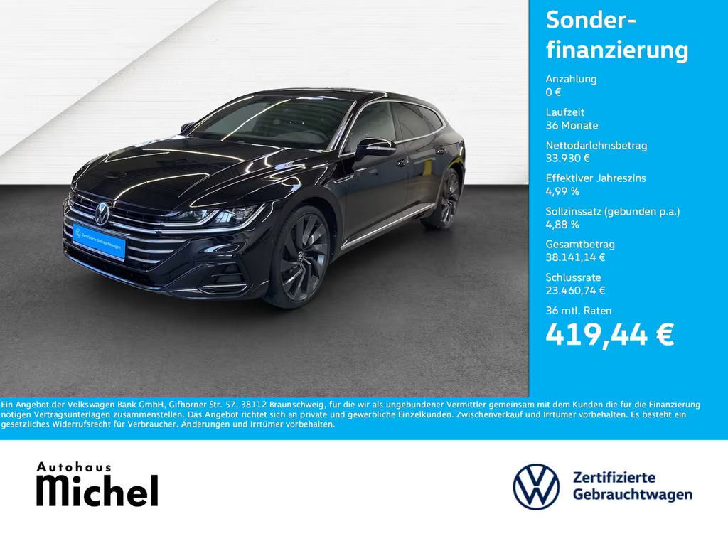 Volkswagen Arteon Shooting Brake DSG R-Line