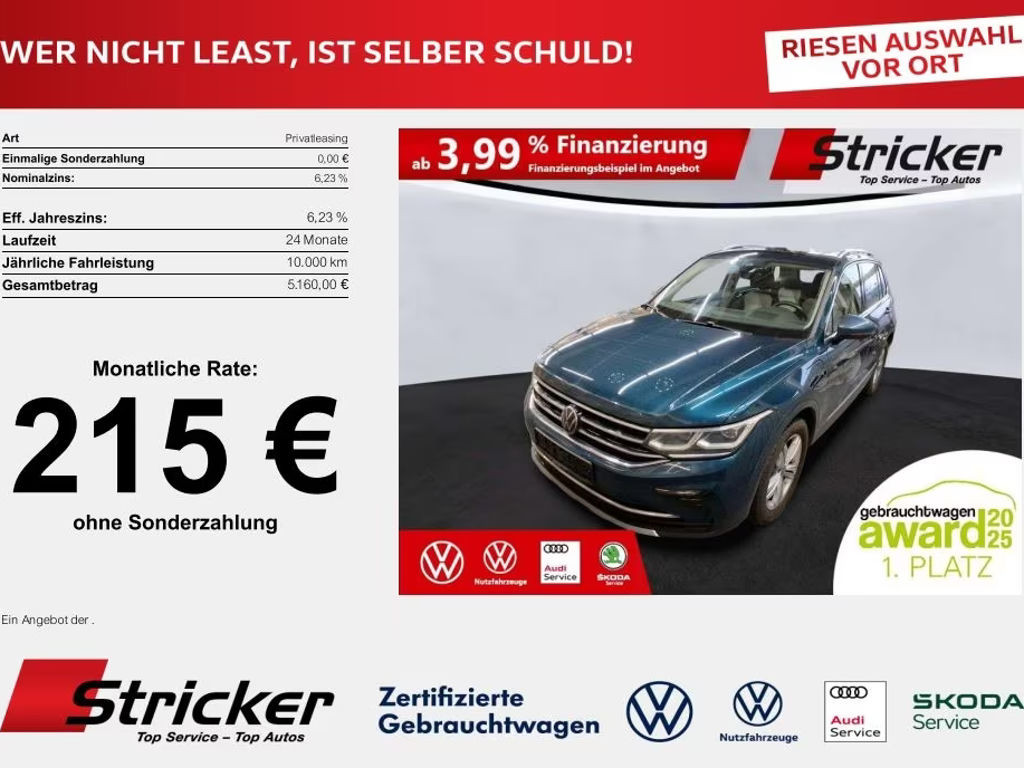 Volkswagen Tiguan eHybrid 1.4 TSI Elegance Elegance
