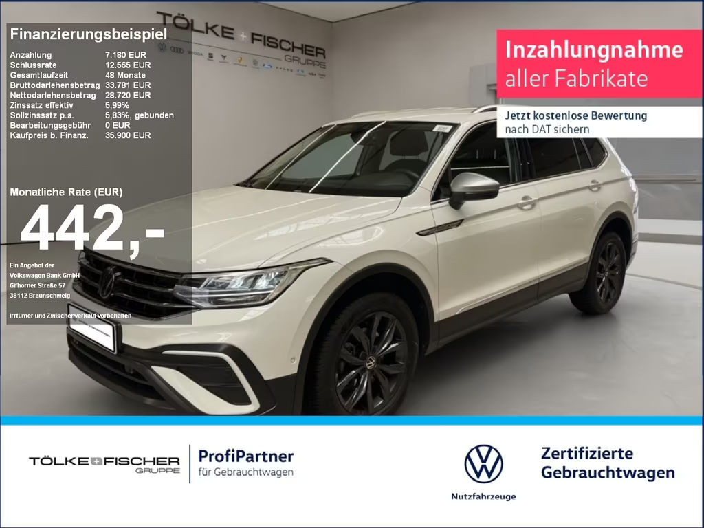Volkswagen Tiguan Life Allspace 1.5 TSI ACT