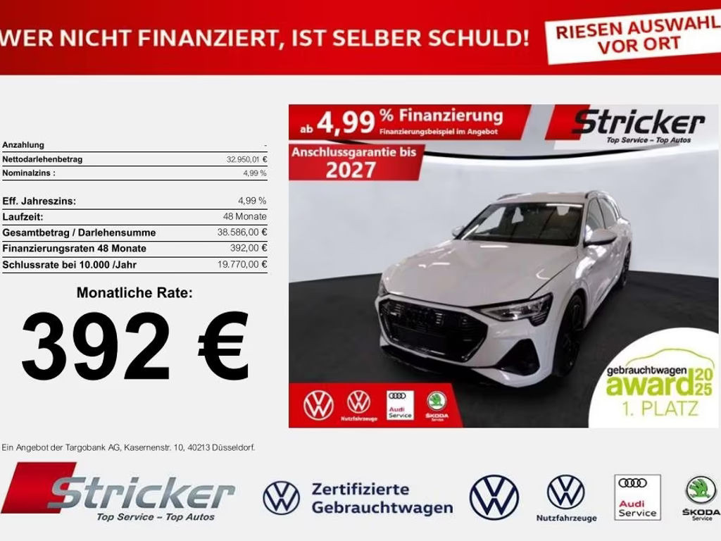 Audi e-tron Quattro S-Line 55