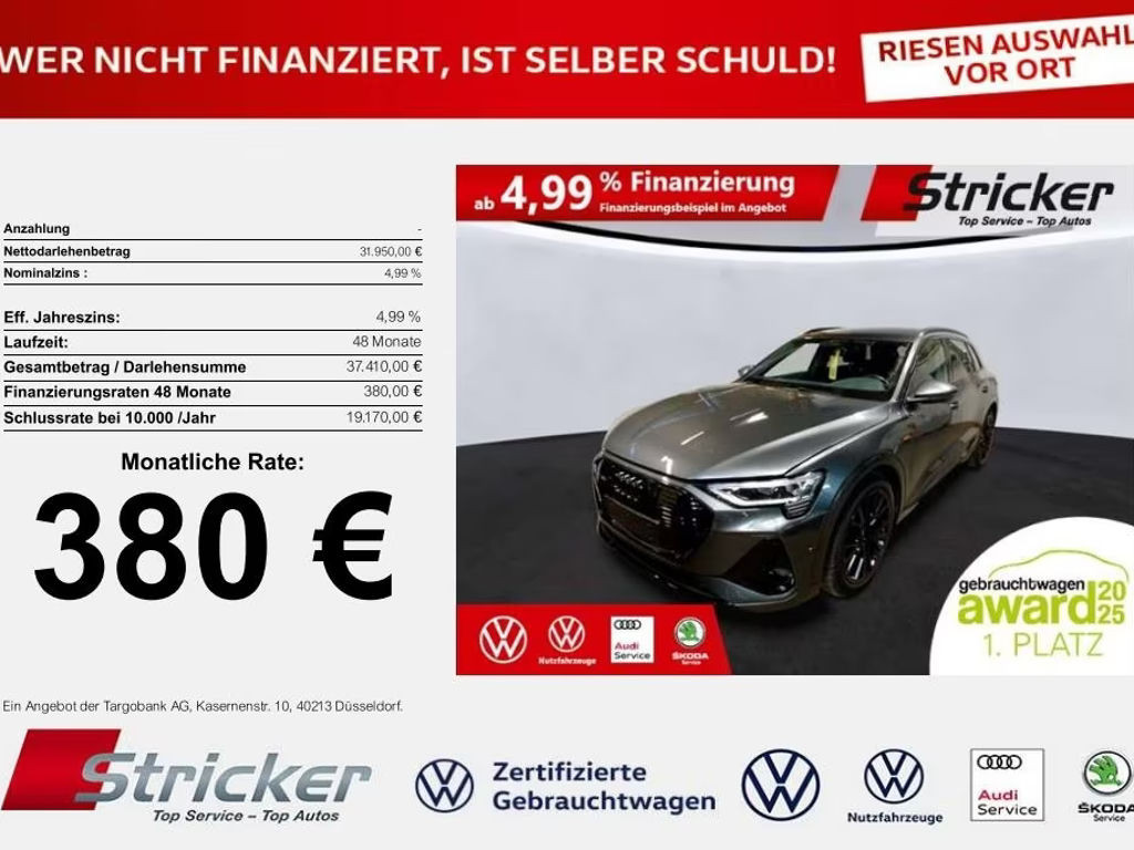 Audi e-tron Quattro S-Line 55