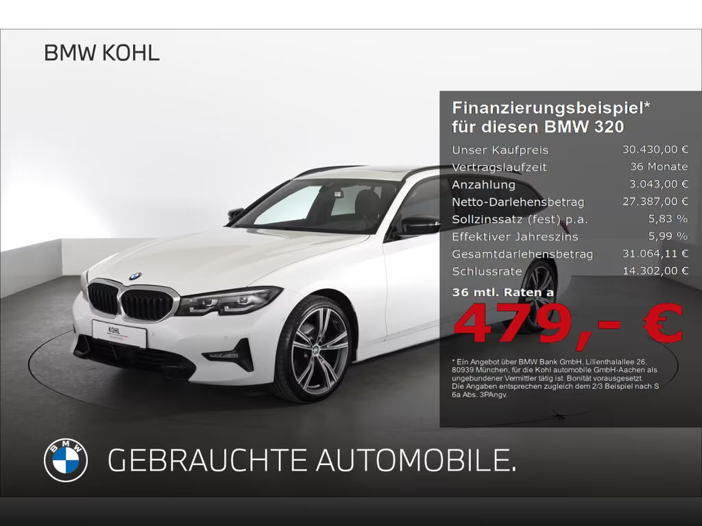 BMW 3 Serie 320 xDrive Sport Line Touring 320d