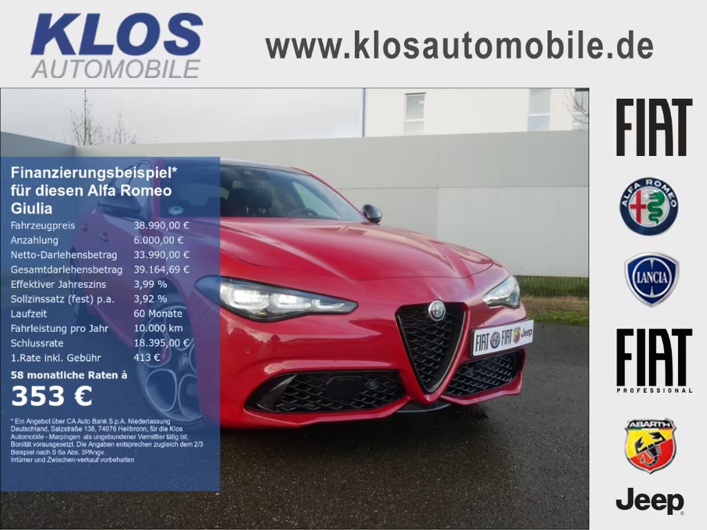Alfa Romeo Giulia Turbo Q4 AT8