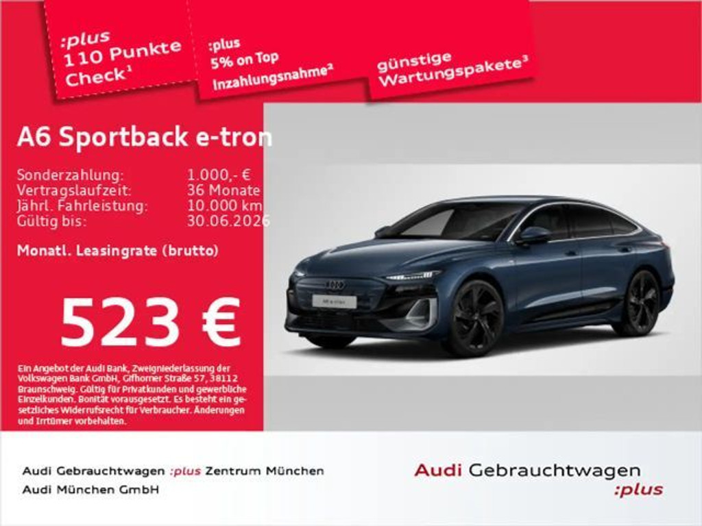 Audi A6 e-tron S-Line