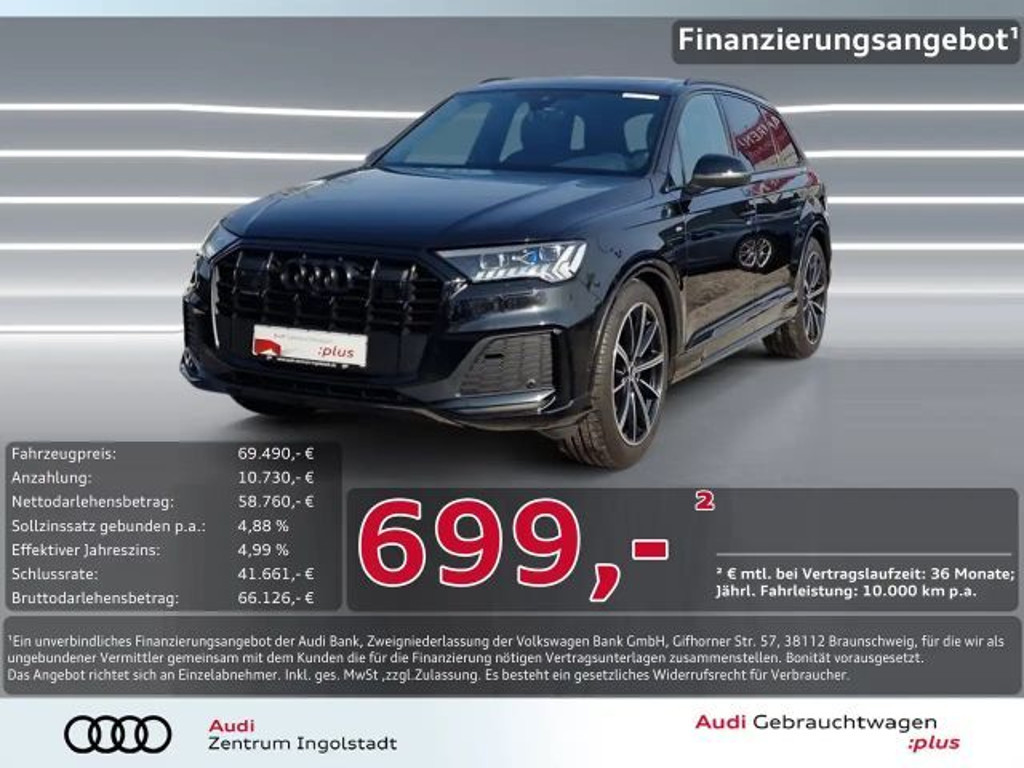 Audi Q7 Quattro S-Line 50 TDI