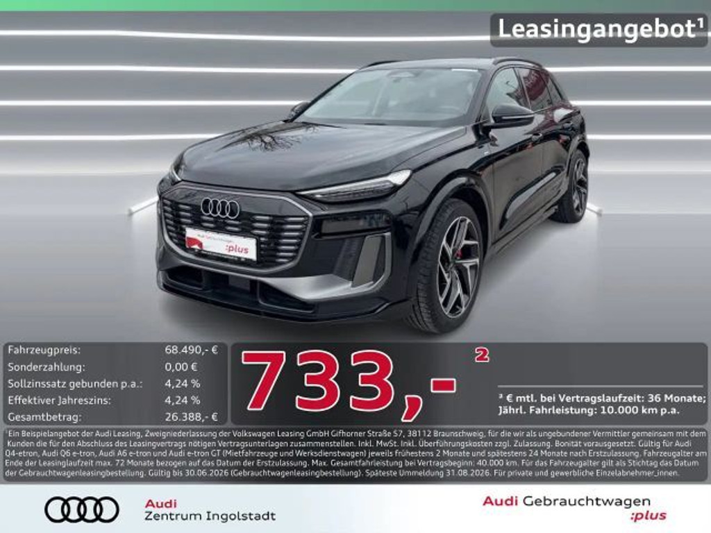 Audi Q6 e-tron S-Line Performance