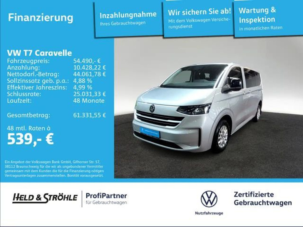 Volkswagen Caravelle 2.0 TDI T7