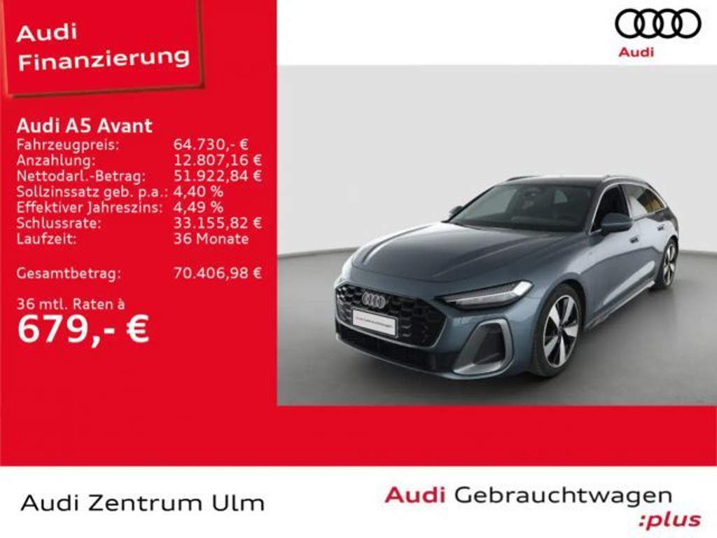 Audi A5 Quattro S-Line Hybride