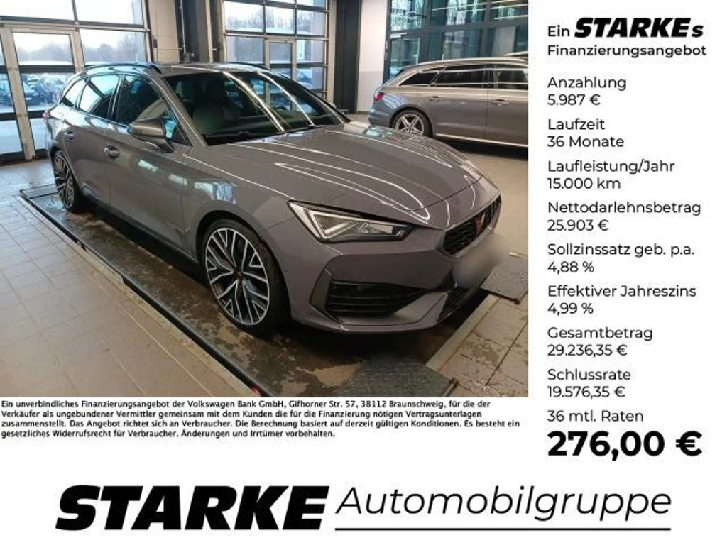 Cupra Leon Sportstourer 4Drive 2.0 TSI DSG VZ